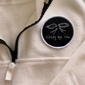 Sleepy Eye Crew Cream Fleece Quarter Zip